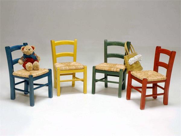 Baby children's wooden chair