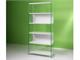 Byblos Glass bookcase of 90 cm in Bookcases