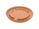 Round flowerpot holder Formicaio 078 terracotta flowerpot holder in Pot holders and bottoms