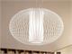 Rounded metal wire chandelier Titti in Suspended lamps