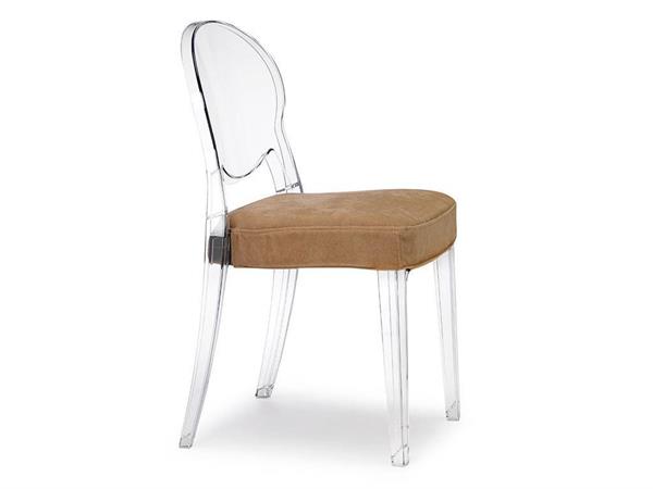 Sedia in policarbonato con cuscino Igloo Chair Comfort 