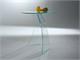 Coffee table in curved glass EtaBeta in Coffee tables