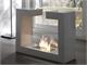Cascades floor fireplace in fireplaces