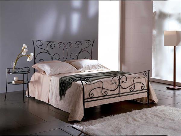 Wrought iron bed Ermione