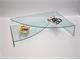 Coffee table in curved glass for living room Spectaculaire in Coffee tables