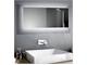 Rechteckiger oder quadratischer Spiegel Led für Badezimmer CRYSTAL in Spiegel