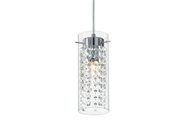 Iguazù SP1 hanging lamp in glass and  pendants