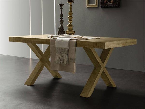 Extendible table in melamine Post