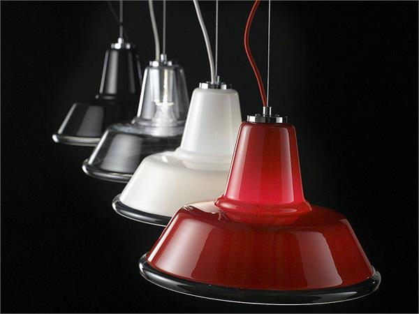 Aufgehängte Lampe aus Glas Lampara