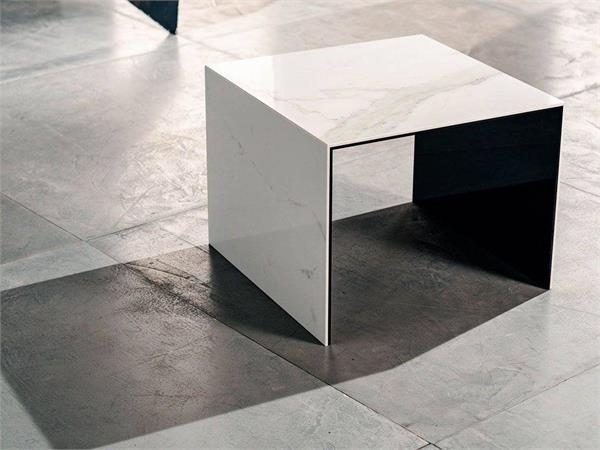 Tavolino piccolo in marmo ceramica Brunelleschi