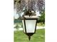 Hanging outdoor lantern in aluminium and glass Athena in Outdoor lighting