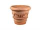 Impruneta Terracotta Festooned Vase in Pots