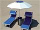 Sun umbrella with windproof folding in Outdoor