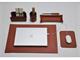 Desk Set in real Italian leather in Office