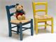 Baby children's wooden chair in Living room