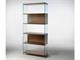 Byblos Glass bookcase of 90 cm in Living room