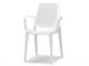 Stuhl aus Polykarbonat mit Armlehnen Vanity in Tag