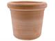Cylindre haut garden 017 vase en terre cuite in Extérieur