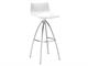 Polycarbonate stool Daylight 80  in Living room