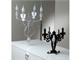 Epoca et Fantasmino chandeliers en méthacrylate à 4 lumières in Éclairage