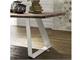 Mr. Big Legno wood and metal table in Living room