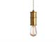 Hanging lamp in oxidized brass NIO in Lighting