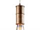 Hanging lamp in oxidized brass NIO in Lighting