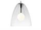 AUDI 20 hanging lamp with diffusor in glass in Lighting