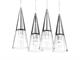 Cono SP4 hanging lamp with diffusor in glass in Lighting