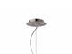 Luce Cromo SP1 big hanging lamp with diffusor in glass in Lighting