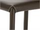 Cortina Low stool covered in leather or artificial leather in Living room