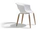 Chair with wooden legs Natural Miss B Antishock in Living room