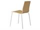 Chaise en bois avec structure peinte Alice Wood in Jour