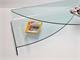Coffee table in curved glass for living room Spectaculaire in Living room