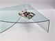 Coffee table in curved glass for living room Spectaculaire in Living room