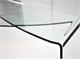 Coffee table in curved glass for living room Spectaculaire in Living room