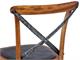 Vintage chair in wood and artificial leather Ciao Iron in Living room