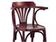 Bistrot 600 classic chair in wood in Living room