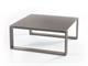 Table basse en verre et acier Adone in Jour