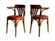 Stuhl Bistrot 600 SI aus Holz und Kunstleder in Tag