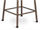 Gaia metal stool in Living room