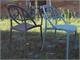 Chaise pour le jardin en plastique colorée Etoile  in Extérieur