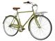 Classic vintage man bicycle Holland Man in Outdoor