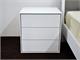 Bedside table with 3 drawers Lineare in Bedrooms