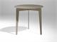 Table basse rond en acier et verre Nordic in Jour