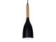 Suspended lamp in metal and wood Manhattan in Lighting