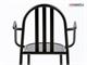 Mallet Stevens chaise avec accoudoirs en métal laqué in Jour