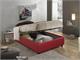 Sommier 120 upholstered bed with container in Bedrooms