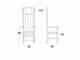 Argyle Mackintosh Chair with armrests in Masters of design