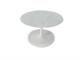 Tulip oval table 60x40 H 39 in Living room